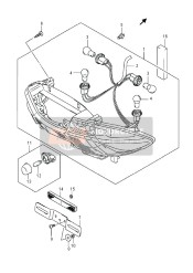 Lámpara de combinación trasera